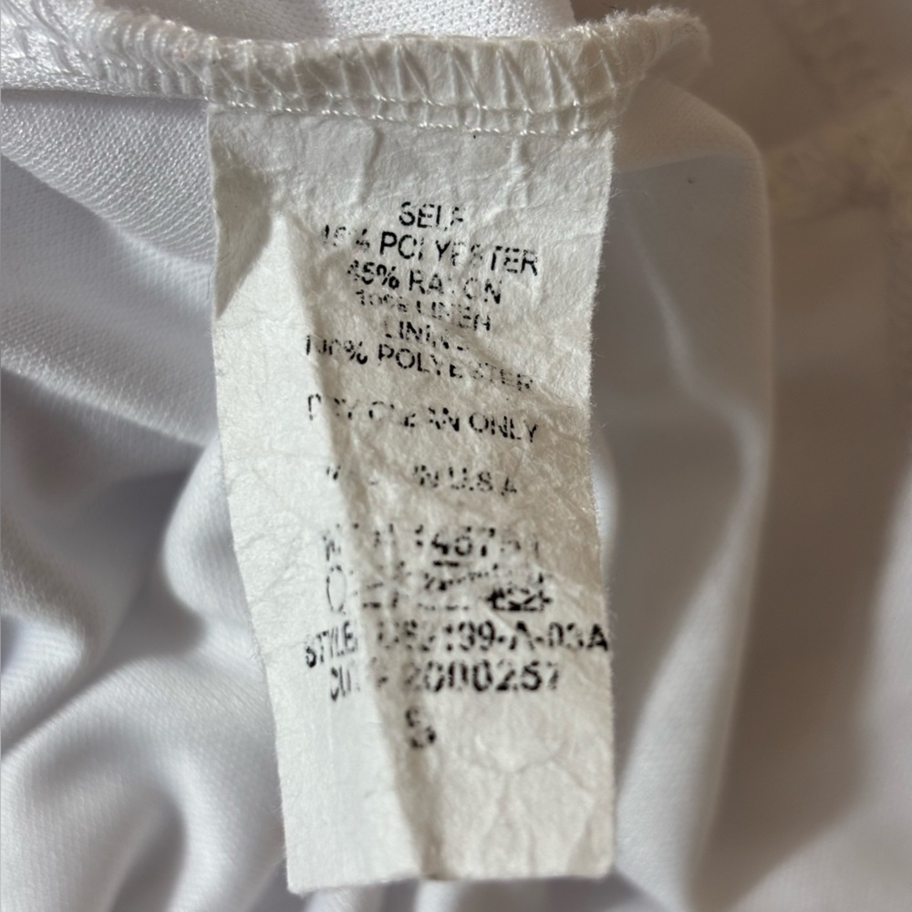 Altar'd State Boho Dress Tiered Flowy Lightweight Summer Mini White Sz Small - Picture 9 of 11